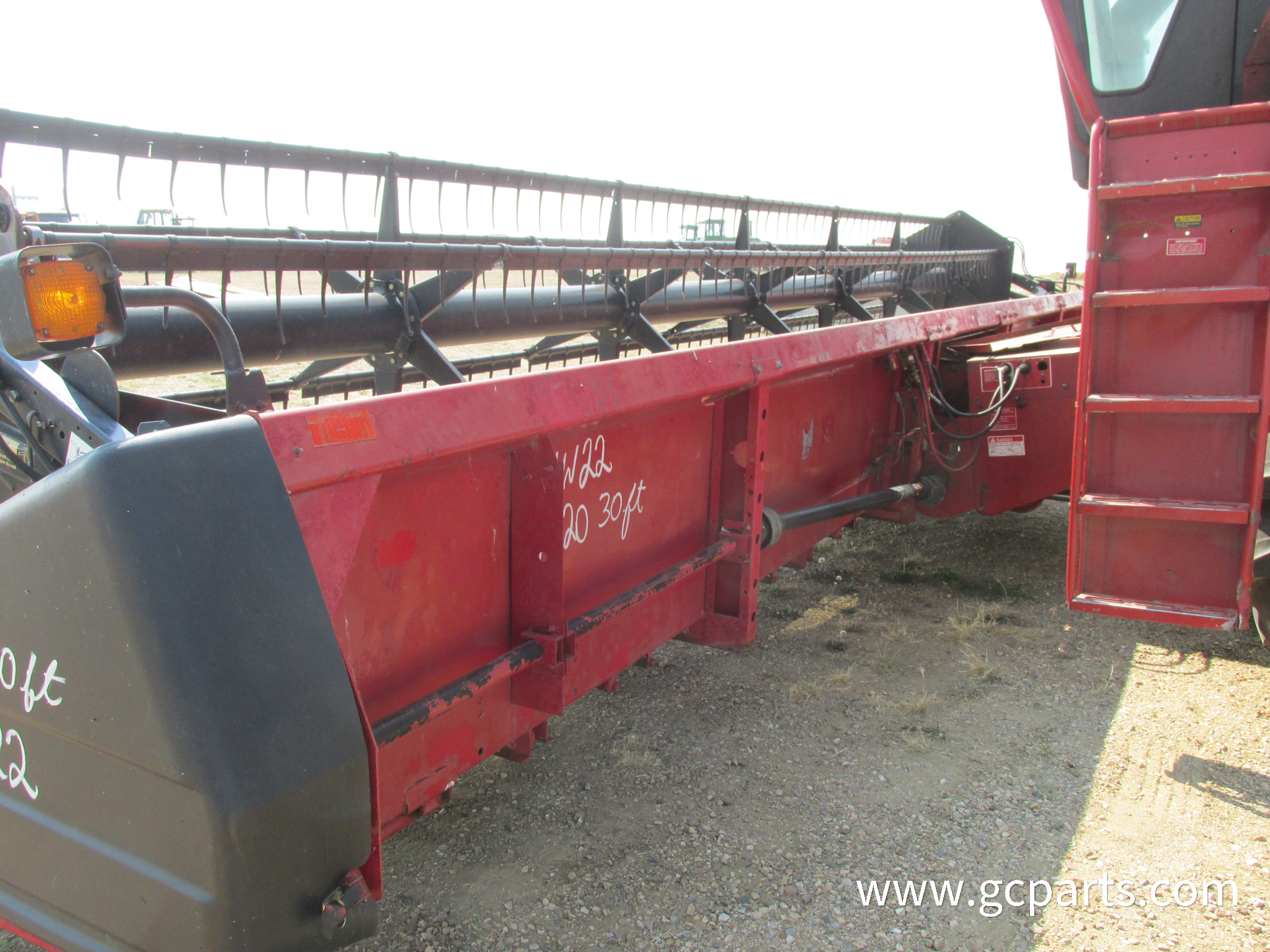 1020 30FT FLEX HEADER W/PU REEL